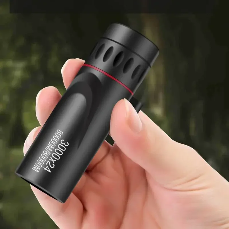 Mini 30X25 Adult Children Low Light Small Monocular Outdoor Camping Mountain Hiking  High Definition High Power Telescope