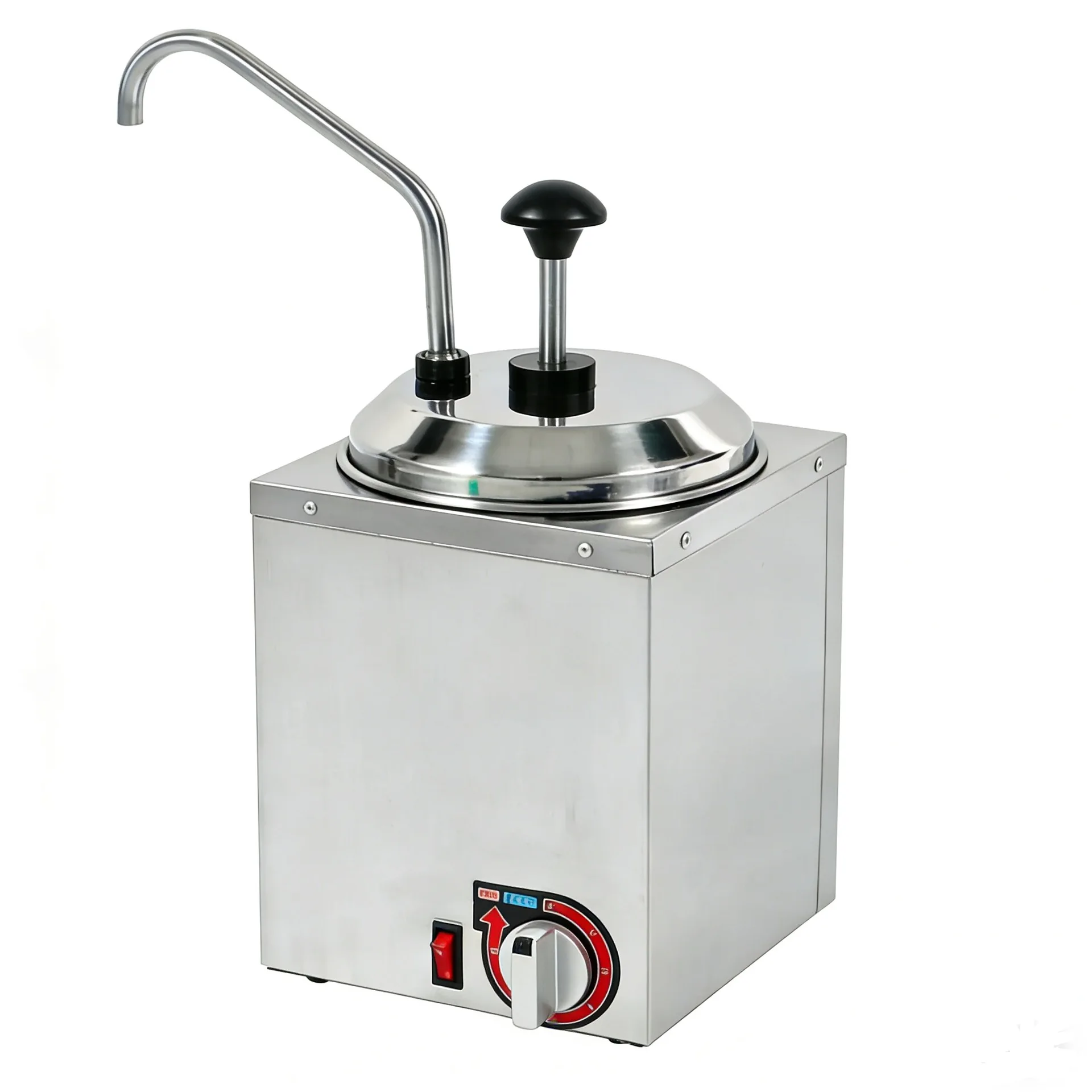 2.5L 220V Commercial Cheese Pump Dispenser Electric Sauce/Cheese/Chocolate/Butter Pump Warmer for Restaurant