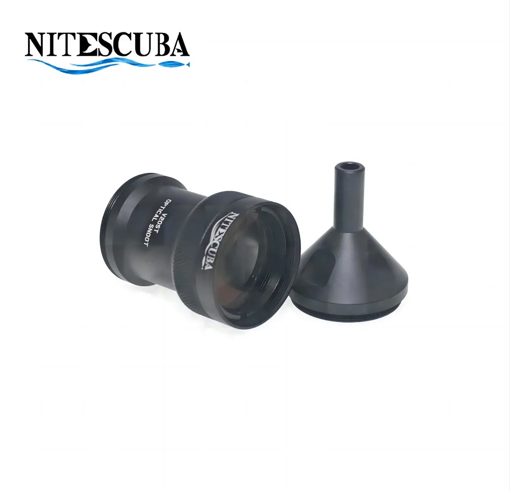 NiteScuba V20ST optical snoot for Underwater macro photography optical system condense the parallel light to  a concentrated Lig