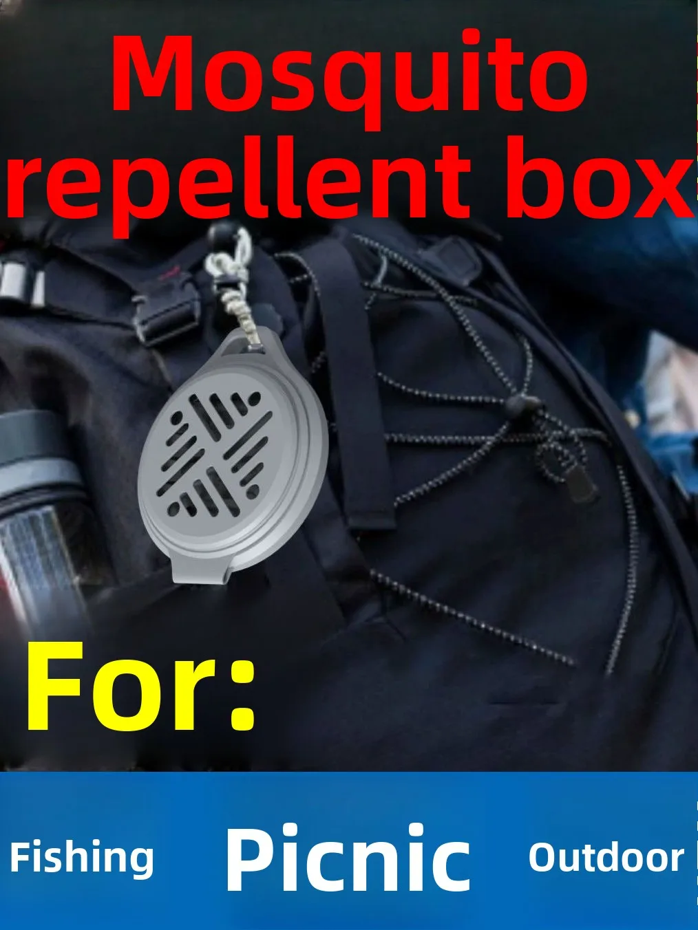 

Portable Silicone Fireproof Mosquito Coil Box Fiing And Hiking Usable Cact Storage Organizer Metal Material Simple Design