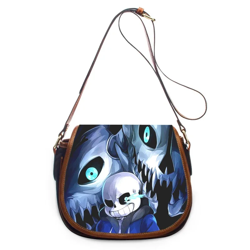 

undertale sans game Print New Fashion Women Crossbody Bag Luxury Handbags Women Bags Zipper Shoulder Bag Women Shoulder Bag