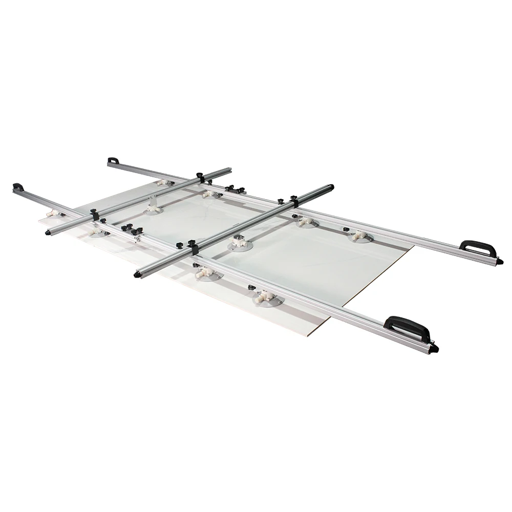 Raizi 130-240cm white Rubber Large Format Tile Handling System With 130cm Cross Bar