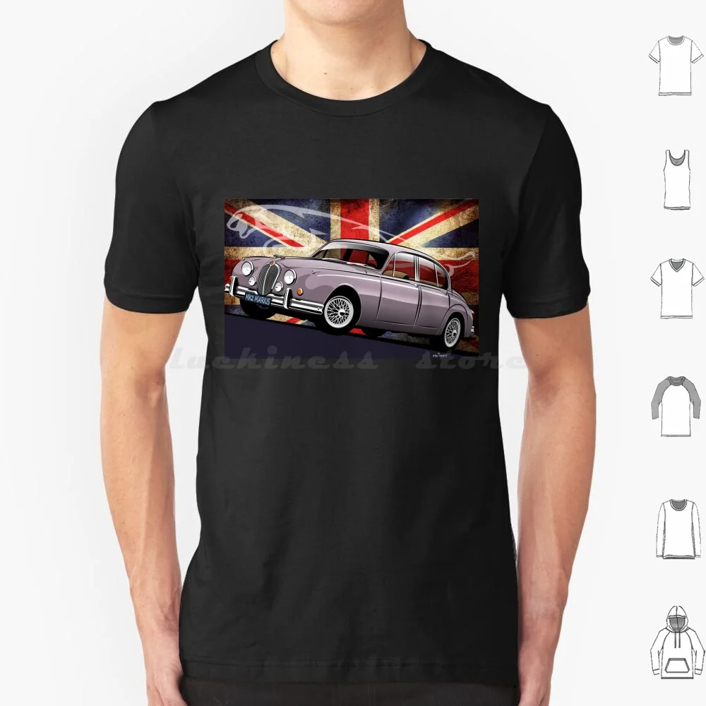 Mark 2 Jag For Marius T Shirt Cotton Men Women DIY Print Mark 2 Mark Ii Jag Mark Two Union Jack Flag British English Car