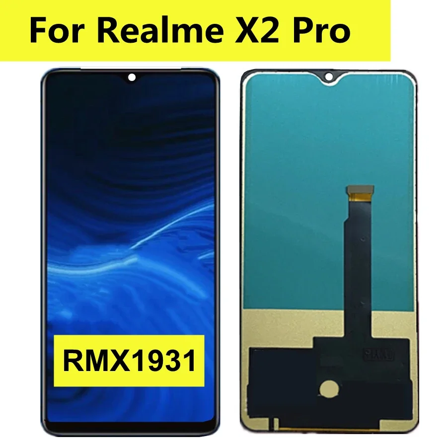 

6.5" TFT For Oppo Realme X2 Pro RMX1931 LCD Display Touch Screen Digitizer Assembly Replacement For Realme X2 Pro LCD