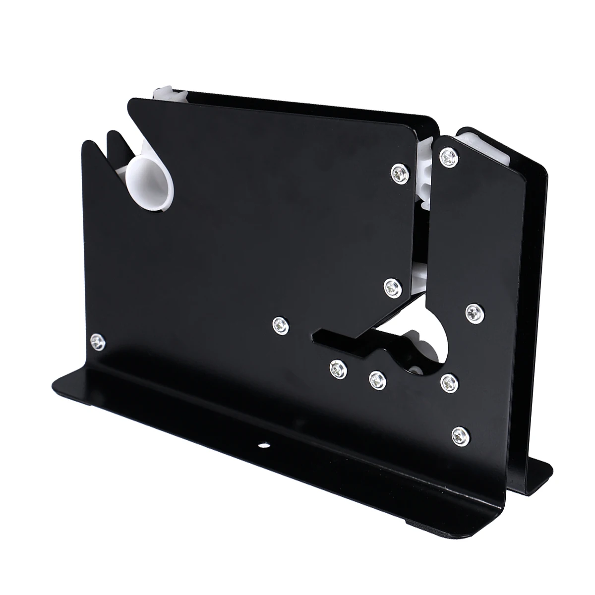 

Heavy-Duty Steel Tape Cutter Adhesive Neck Sealer Dispenser 12Mm Width 75Mm Bore Metal Structure Sharp Stainless Blade