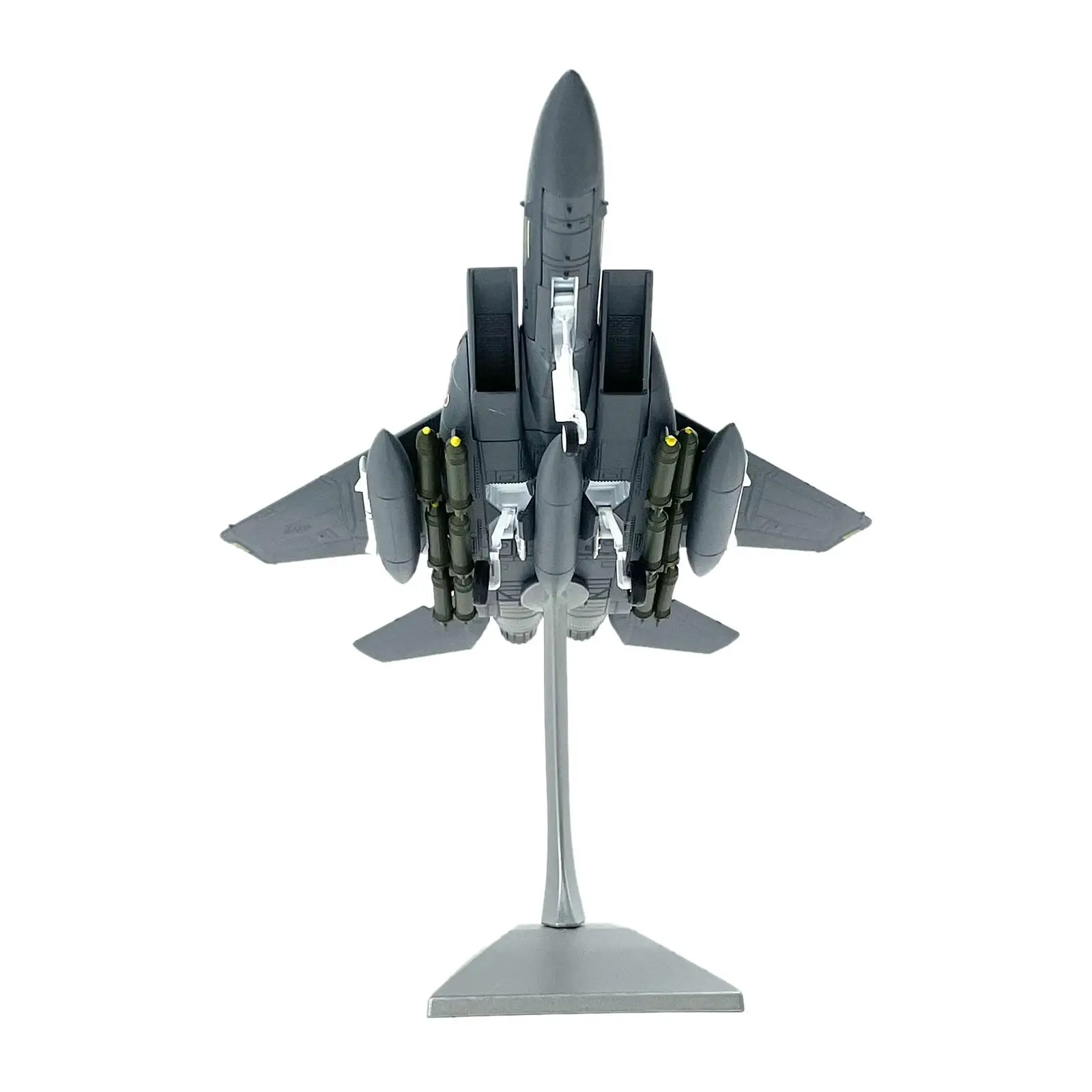 1:100 Scale F 15E Fighter  Plane Model Exquisite Miniature for Decor