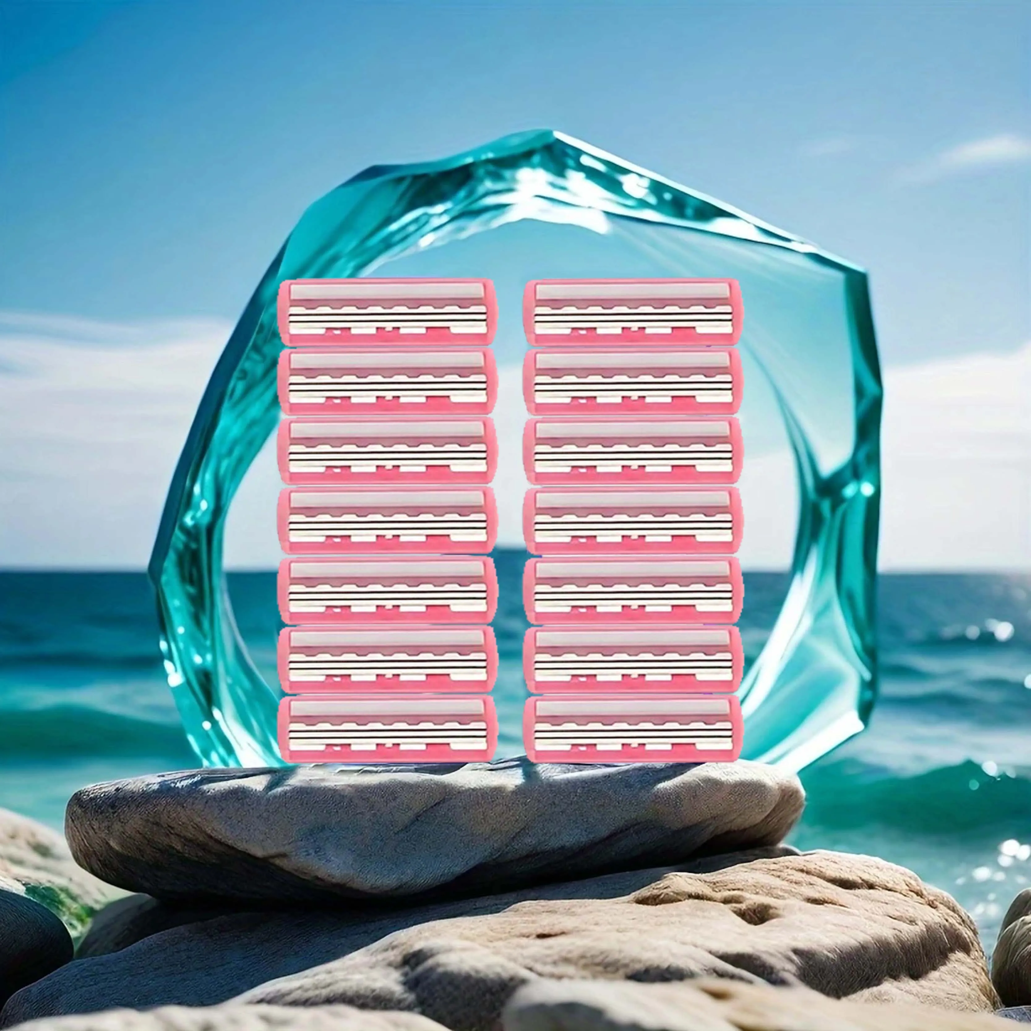 Женский аппарат для удаления волос из нержавеющей стали, удобная ручка, острое лезвие, безмасляный, подарок на фестиваль красоты.