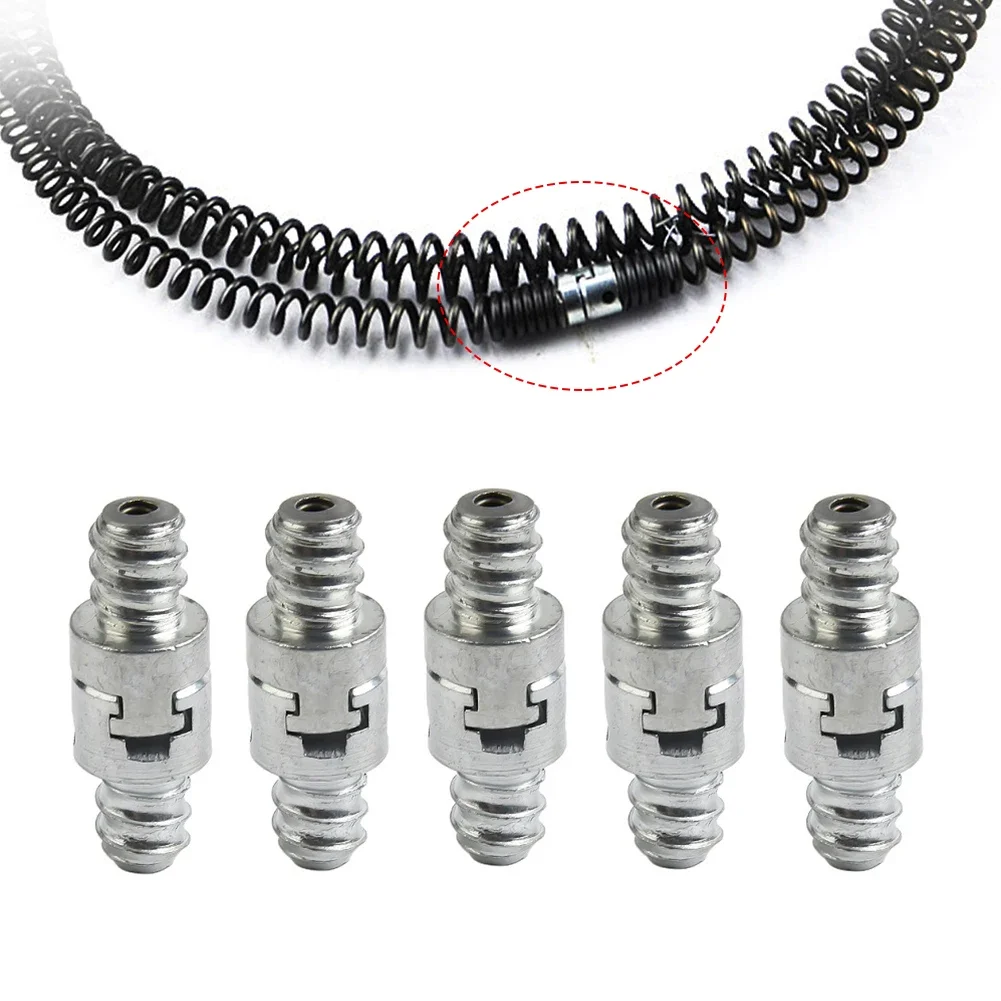 10pcs Male With Female Join Connector Set 16mm For Connection Of Electric Drill Pipe Dredge Machine Power Tools Accessories