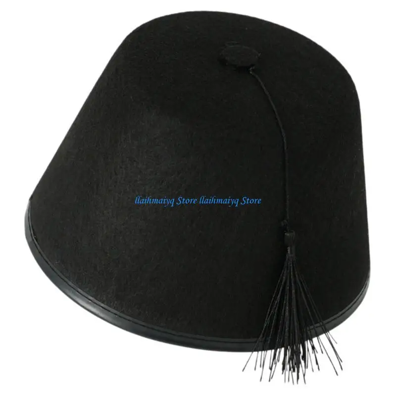 573B Exotic Styles Moroccan Hat Handmade Moroccan Hat Women Ethnic Festival Hat for Theme Parties Year
