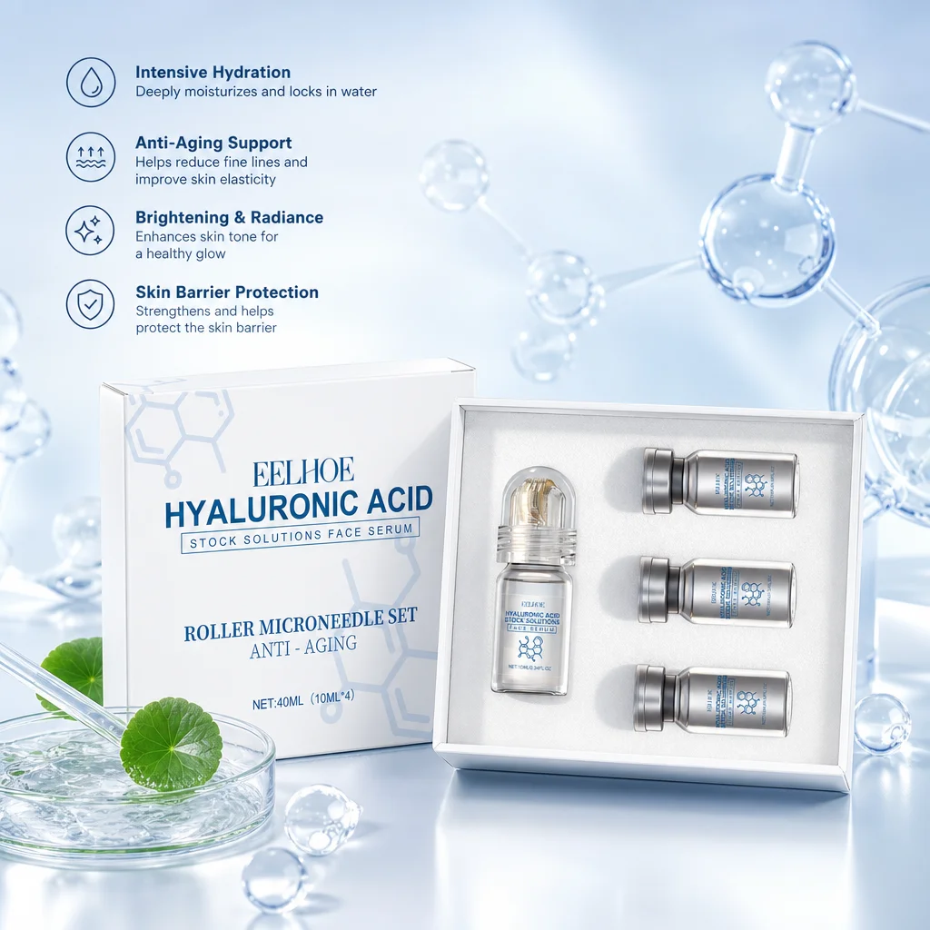 Kit de sérum anti-âge pour le - Hyaluronic Acid Facial Serum avis et prix
