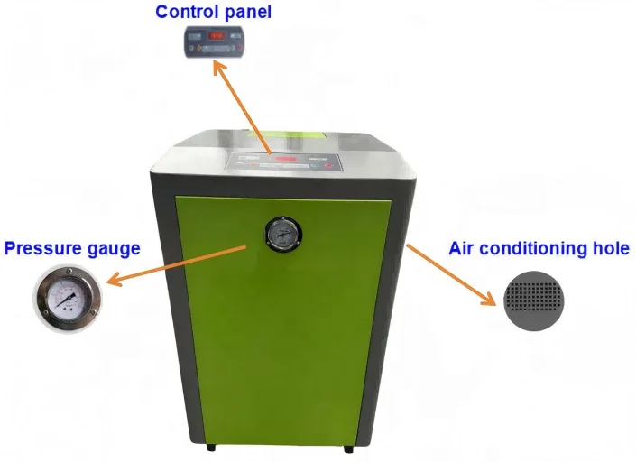 High-Efficient Electric Automobile Steam Cleaning Machine High-Pressure Auto Detailing Car Washer Stainless Steel for Car