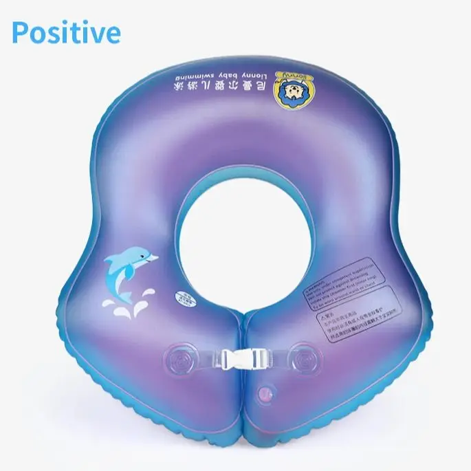 Swim Ring U-Shape Underarm Float for Infants & Toddlers, Anti-Tip & Anti-Choke Design, Safe PVC Material for Pool & Bath Play