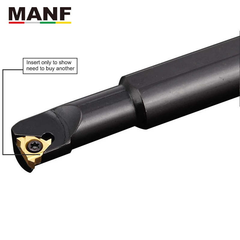 MANF Alat Putar SIR SNR0013N16 CNC Pemotong Mesin Bubut Alat Ulir Internal Pemegang Alat Galur Pemegang Alat Bubut Benang