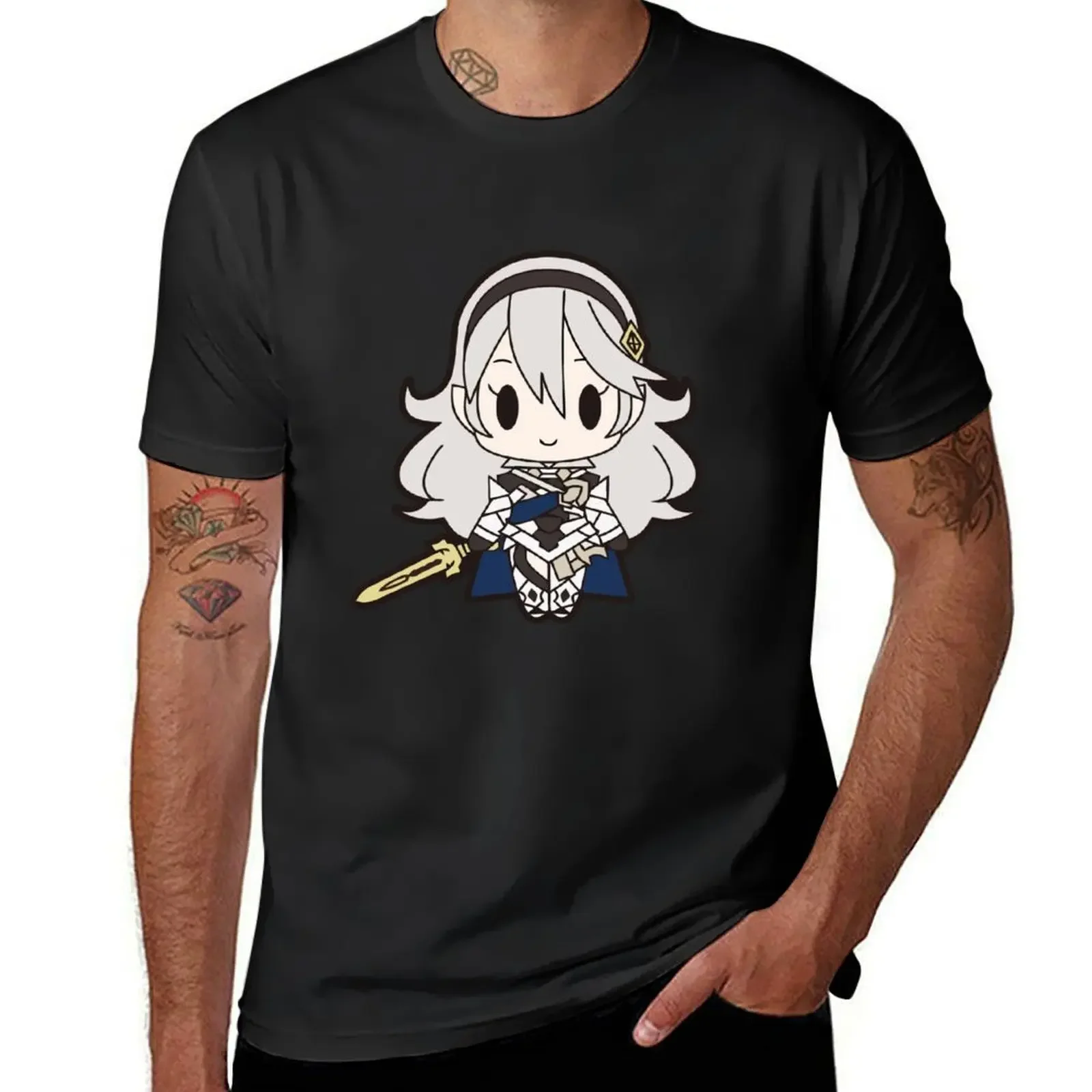 Fire Emblem: Fates Kamui Chibi (Female) T-Shirt quick drying animal prinfor boys blanks street wear funny t shirts men