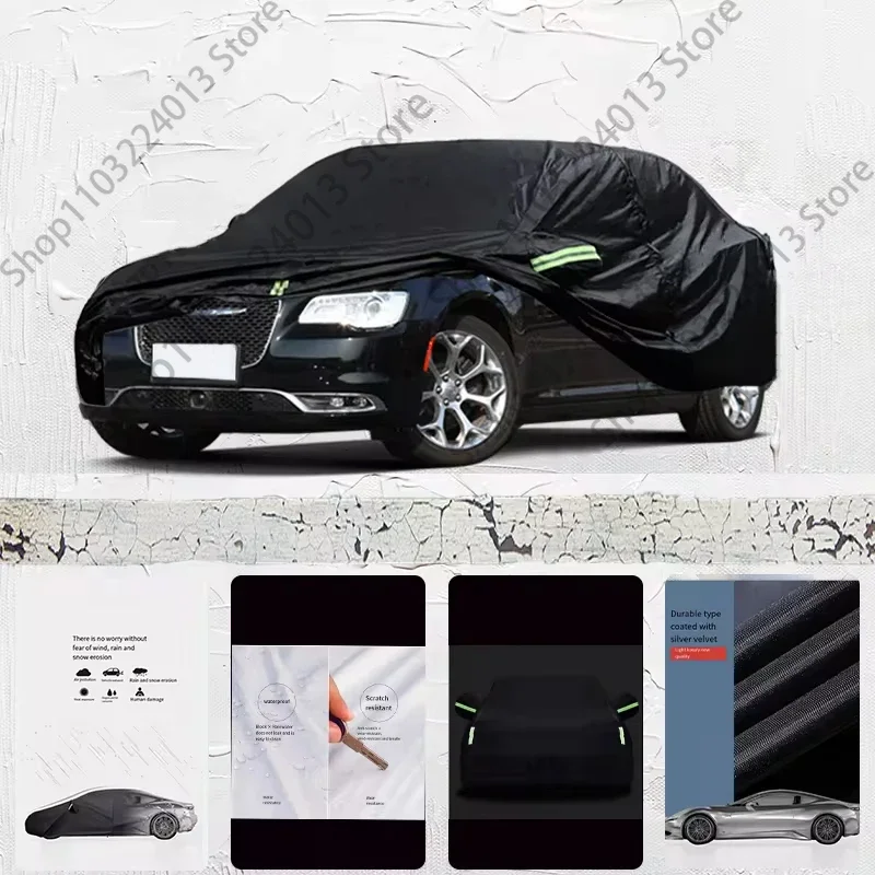 For Chrysler 300C Exterior Car Cover Outdoor Protection Full Car Covers Waterproof Sunshade Anti UV Snow Cover Car cover