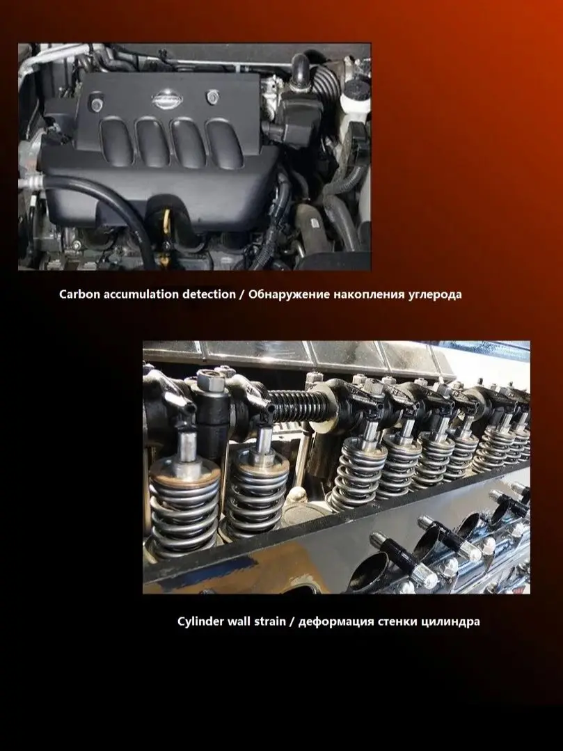 8.5mm Lens 360 Degree 2 Way Rotary Articulating Industrial Endoscope Camera Car Repair Inspection Borescope with 8 LED