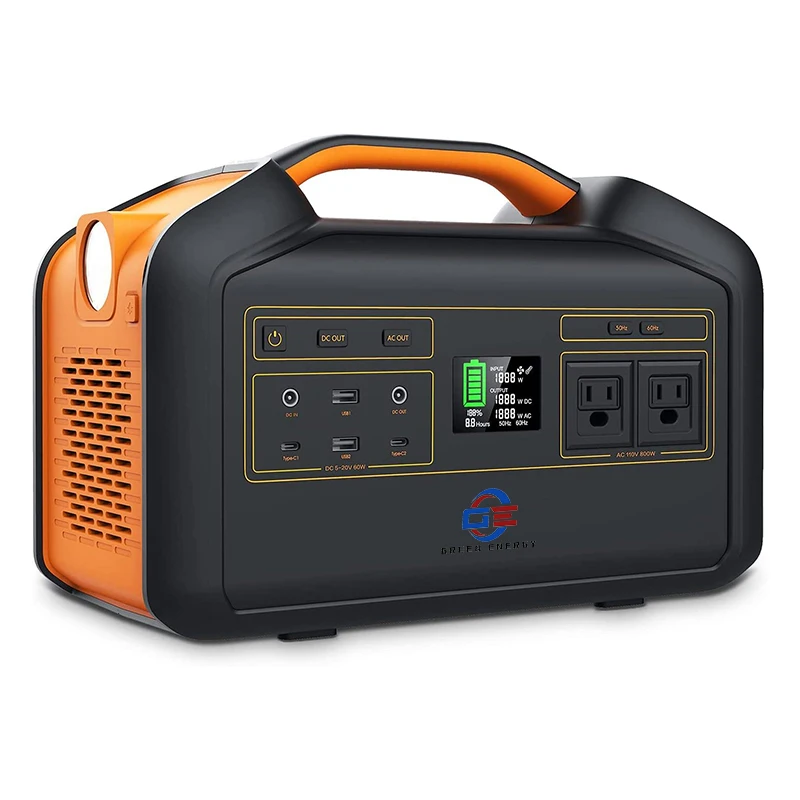 

1000W Powerstation LiFePO4 Solar Generator 230V EU Plug Portable Power Station for Emergency