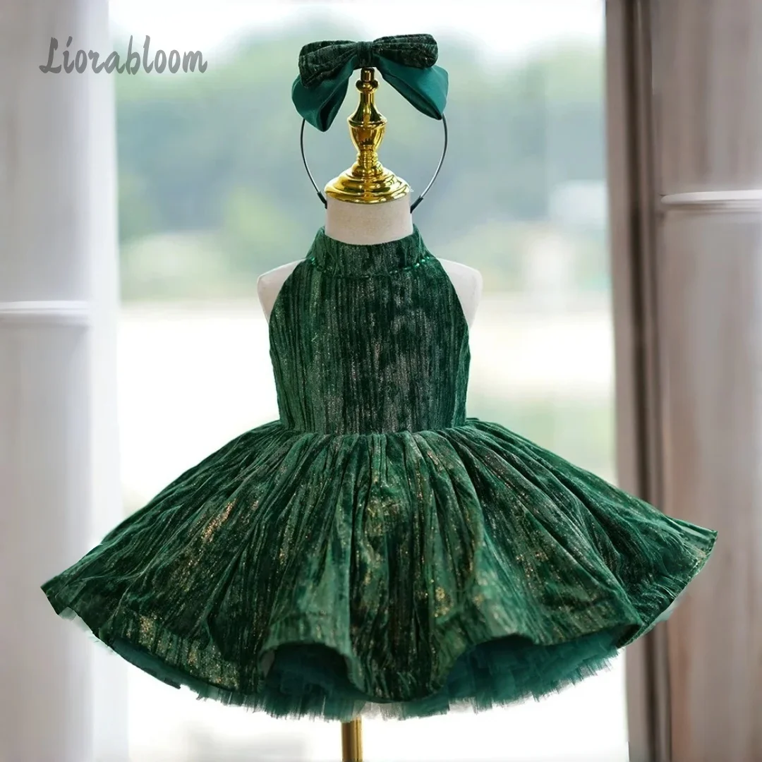 

Girls' Layered Tulle Gown Custom Flower Girl Dress Formal Occasion Attire Wedding Party Attire Dress свадебное платье