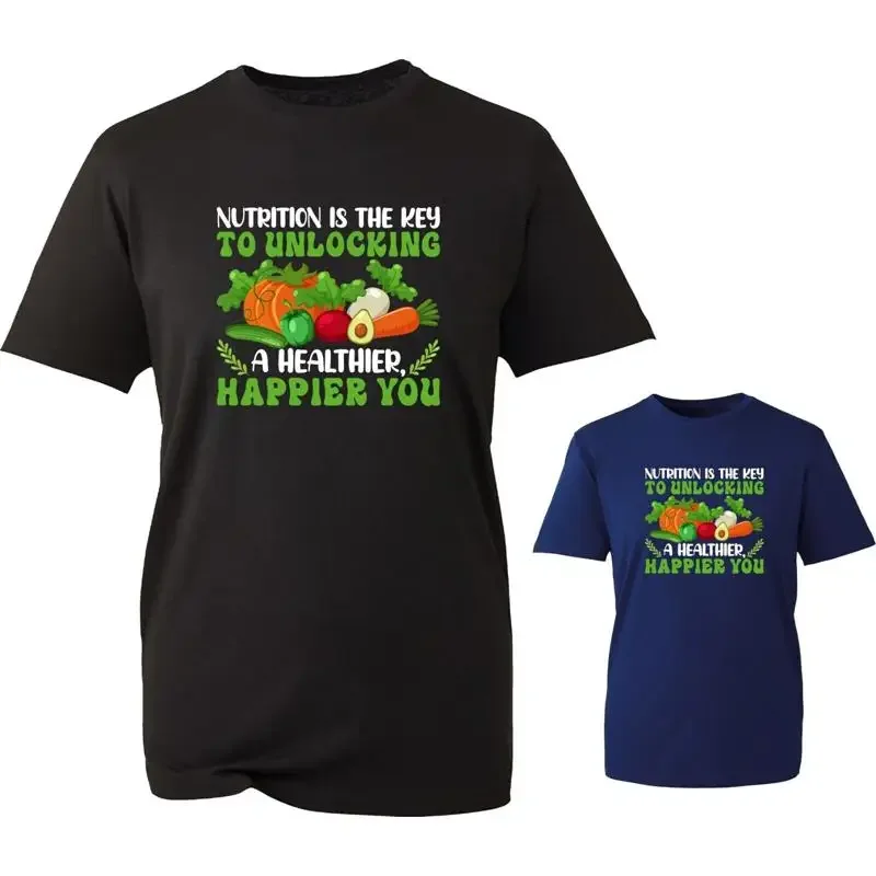 Nutrition Is The Key Nutritional T Shirt Vegetarian Vegetable Lovers Top