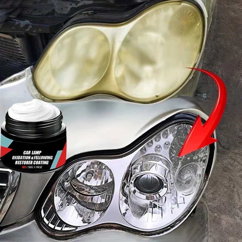 

Набор для полировки автомобильных фар - средство для удаления царапин и окисления, ремонтная паста для сборки фар
