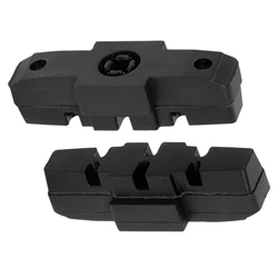 2 Pieces Brake Shoes For Magura HS11/ HS22/ HS33 50 Mm Brake Pads Black | For MAGURA Road Bike Brake Pads Brake System Bracket