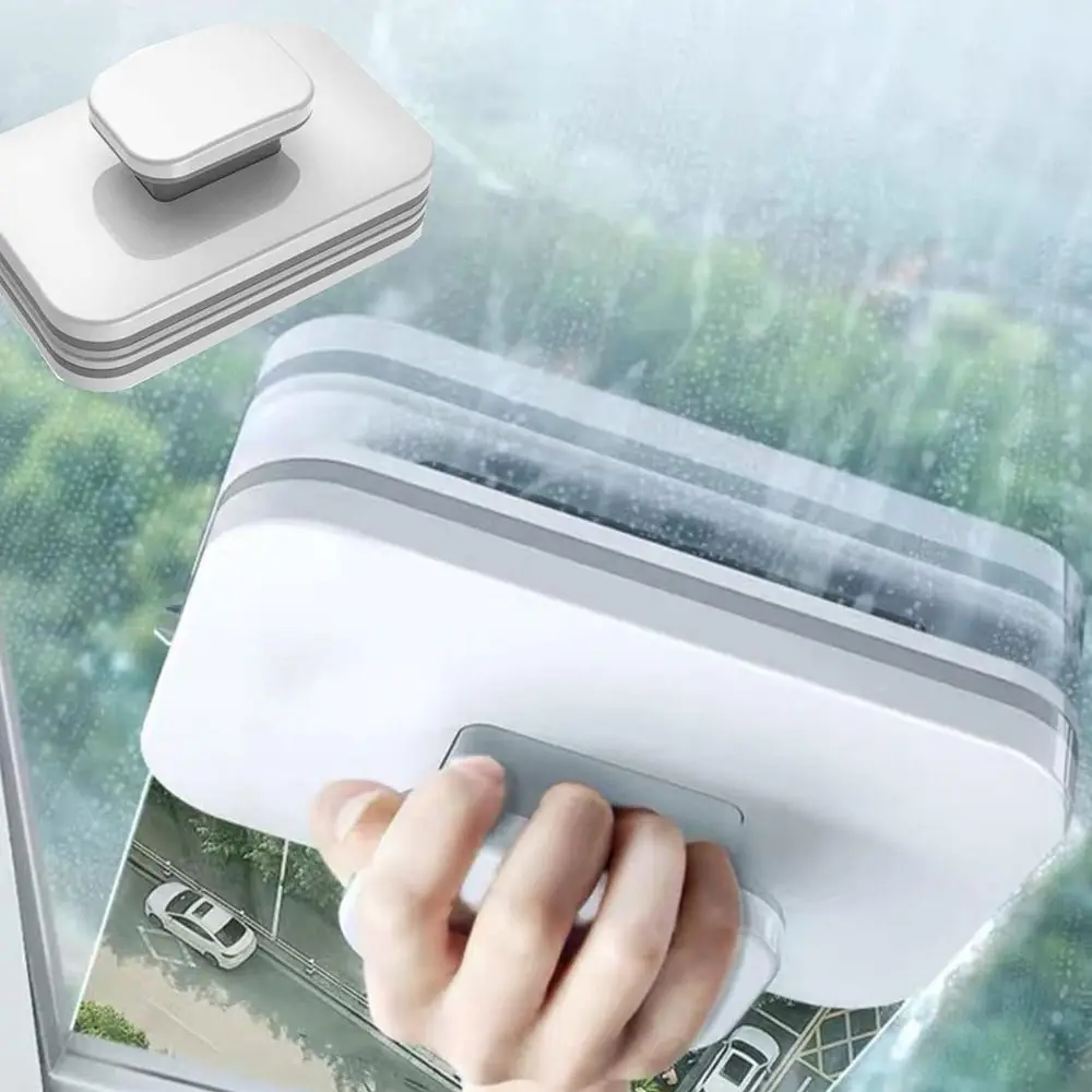 דו צדדי ניקוי זכוכית מגב לבן ידני מגב windshield כלי רכב חלון מנקה פריקה מים