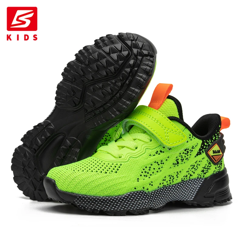 Baasploa New Winter Children Sport Mesh Breathable Sneakers Running Shoes Boys Girls Child Sneakers  Outdoor Sneaker