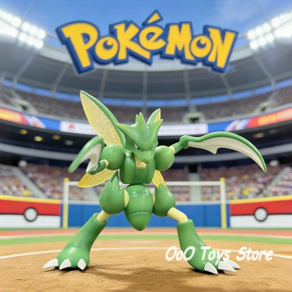 Figura de Anime de 11 cm, Figura de Acción de Scyther, Estatua de PVC, Adorno de Escritorio, Modelo Coleccionable, Juguetes, Regalos