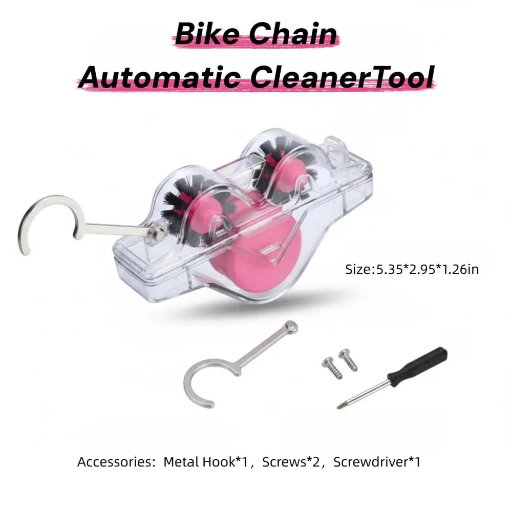 Fahrradkettenreiniger Fahrrad-Schrubber Waschgerät MTB Rennrad Frosch-Kettenreiniger Praktisches Fahrrad-Reinigungsset Fahrradzubehör – Detail 4