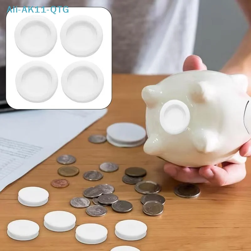 *5pcs 2.5-3.8cm Piggy Bank Closure Plug Stopper Cover Money Saving Box Rubber Sealing Stoppers Anti-Slip Durable Coin Slot Plugs
