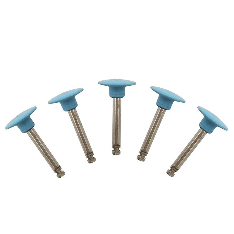 5Pcs/set Dental Silicone Grinding Heads Teeth Polisher Low Speed Contra Angle Handpiece Polishing Dentistry Tools Instruments