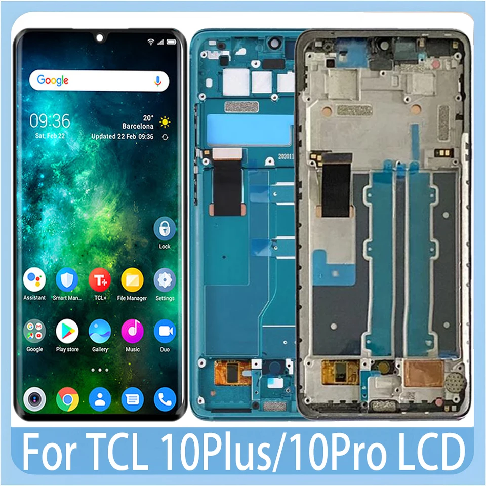 6.47'' AMOLED LCD for TCL 10 Pro/10 Plus