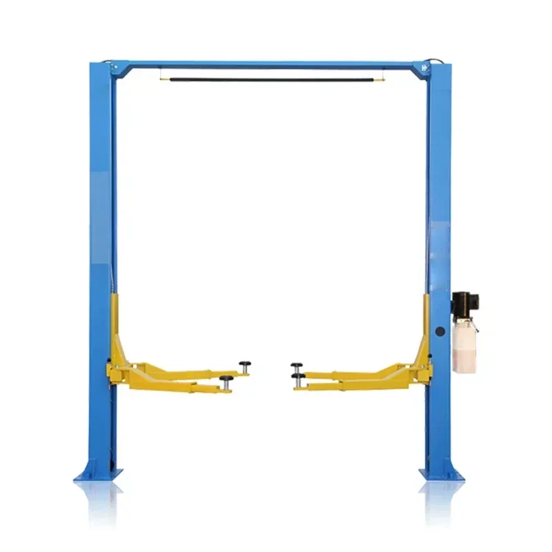 factory direct sales High quality garage transparent floor 4000 kg car lifting equipment 2 column car hoist for sale
