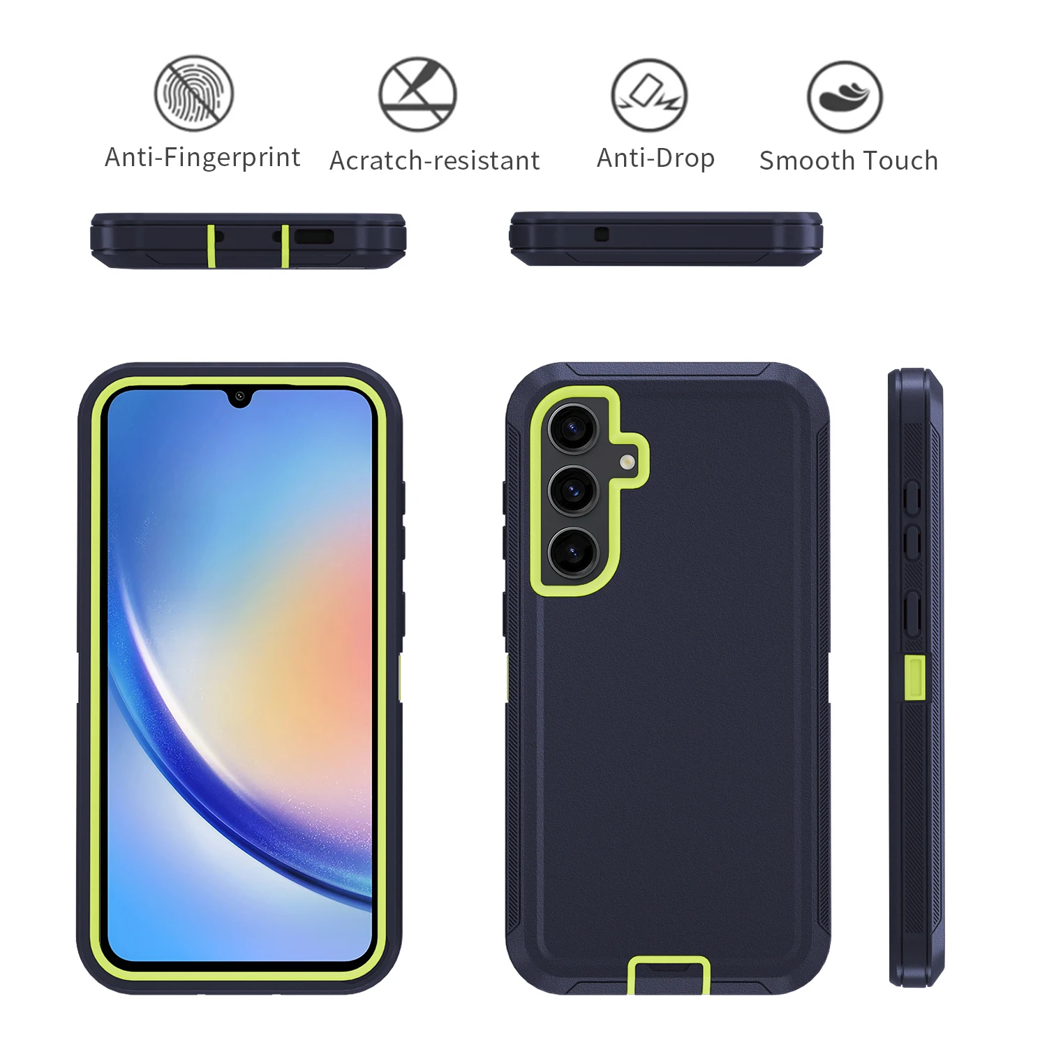 درع للصدمات الغبار غطاء المدافع جراب هاتف لسامسونج غالاكسي A06 A26 A56 A 55 A16 A36 A35 A34 A24 A17 A15 A03S A04S