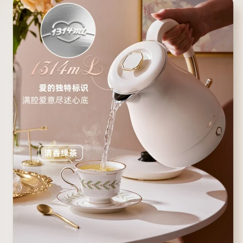 Bouilloire électrique en acier inoxydable, théière automatique, grande capacité, 220V, 007 hlod, 304