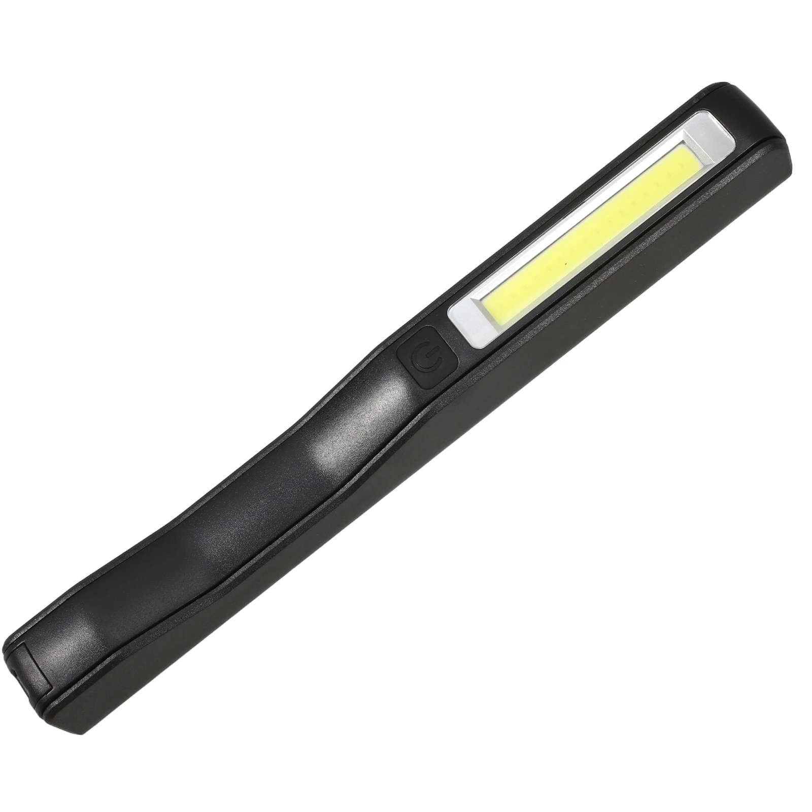 

Convenient Usb Rechargeable Cob Led Pen Light With Rotatable Magnetic Strip For Workshop Black