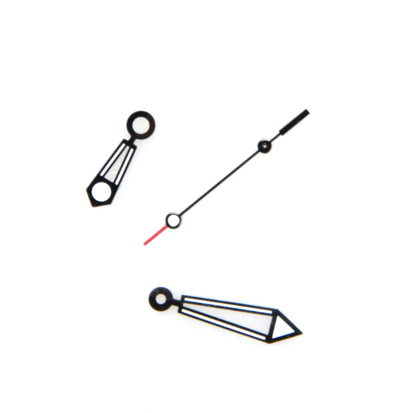 1Set Black Watch Hands for ETA 2824-2 Movement, 8/12/13mm 3 Hands Replacement Repair Parts Watch Movement