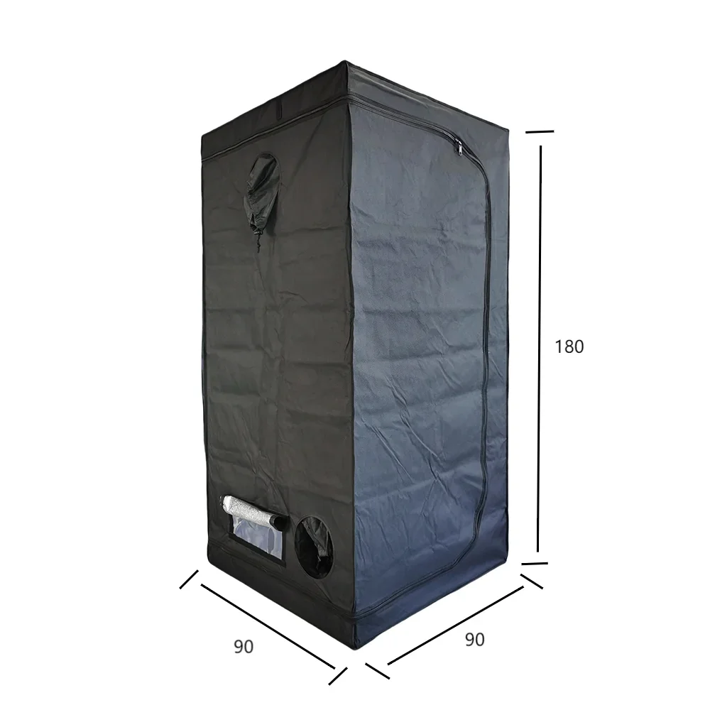 New Design 600D 3'x3' Gowtent Hydroponic Tent Plant Tent Waterproof Grow Kit For Grow Tent Complete Kit