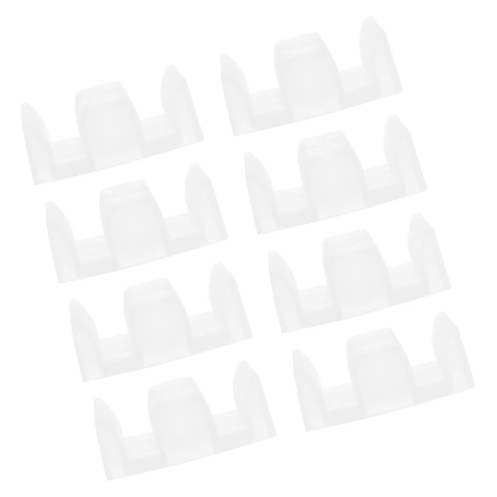 

8pcs Anti-collision Block Pad Plastic Door Bumpers Guide for Shower Sliding Doors Multifunctional Shockproof Noise