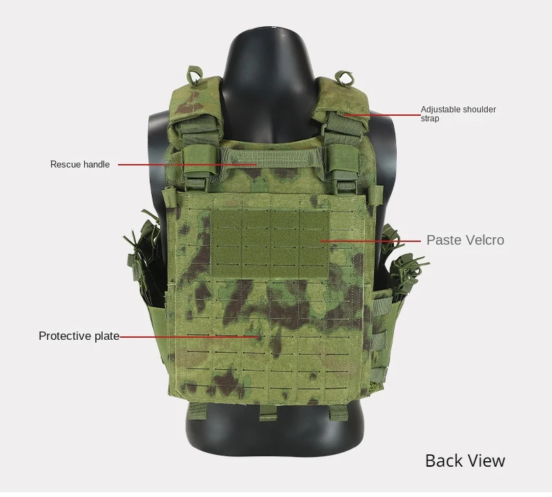 Outdoor Waterproof Tactical Tank Top Armor CS Field Equipment Vest Multi Functional Singlet Breathable Waistcoat Quick Release