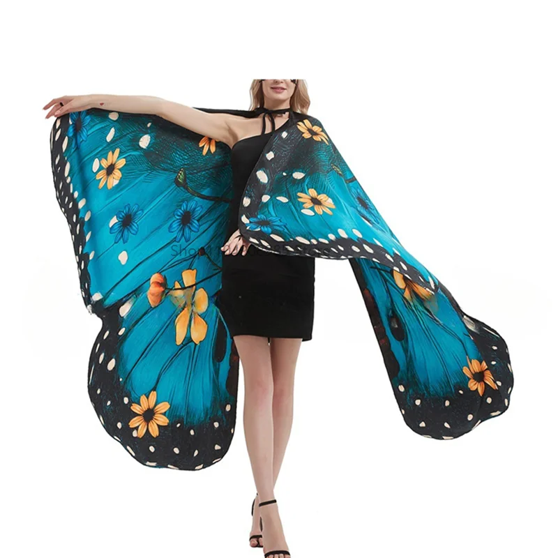 Рисунок 5 - Шаль с крыльями бабочки для взрослых