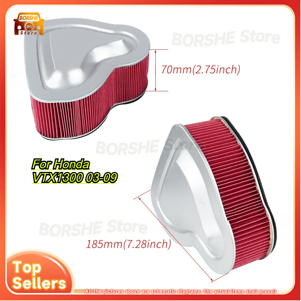 

2025 Suitable for Honda, car modification accessories VTX1300 air filter, air filter, air filter element