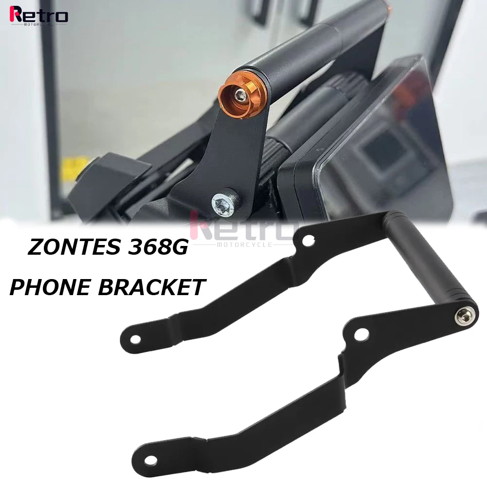 

New Motorcycle Navigation Bracket Plate Phone Stand Holder GPS Holder Mobile Phone Navigation Bracket For ZONTES 368G G368 368 G