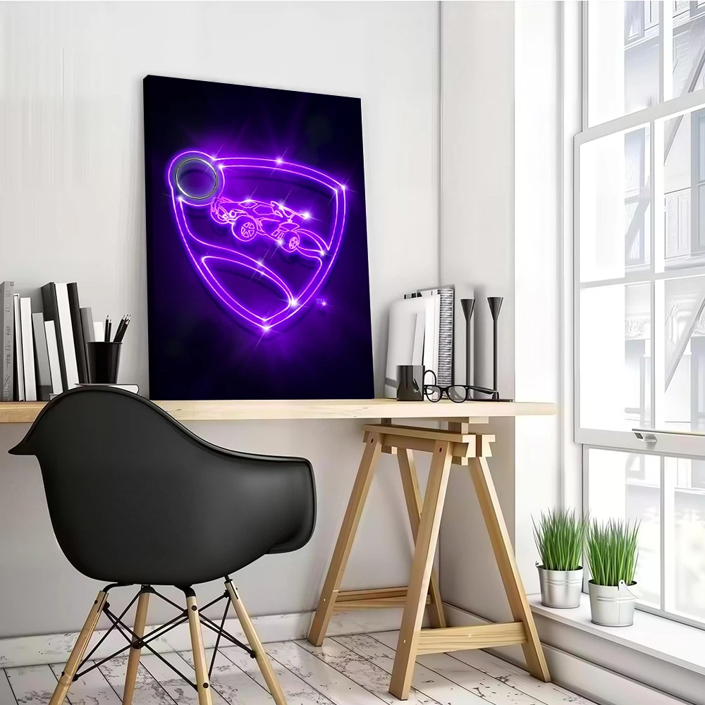 Rocket League Canvas Wall Art Posters Personalized Photo Printing for Room Decoration Aesthetics Specialty and Themed Home Decor