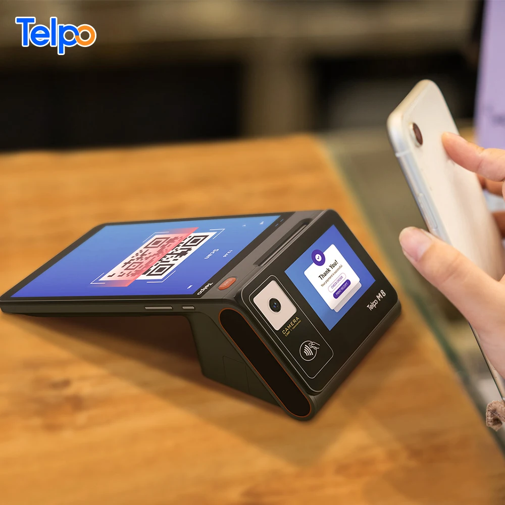 New Nfc QR Code ETR EFD Machine Retail Sistema Pos Touch Screen Point Of Sales Android Pos Machine