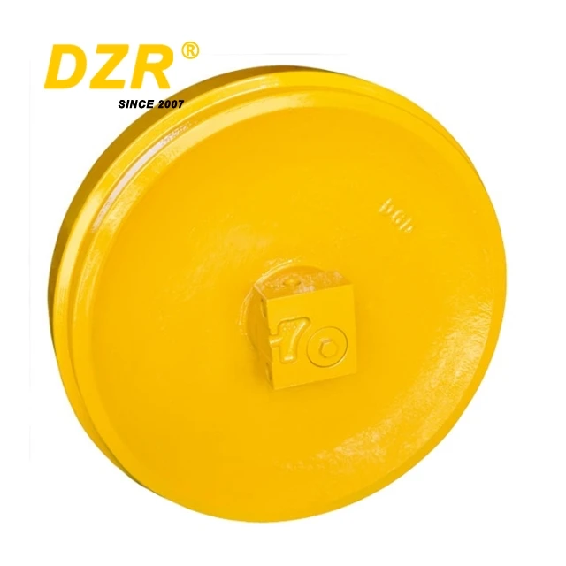 Bulldozer D4D Front idler assembly CR2654 dozer track idler D4D dozer idler