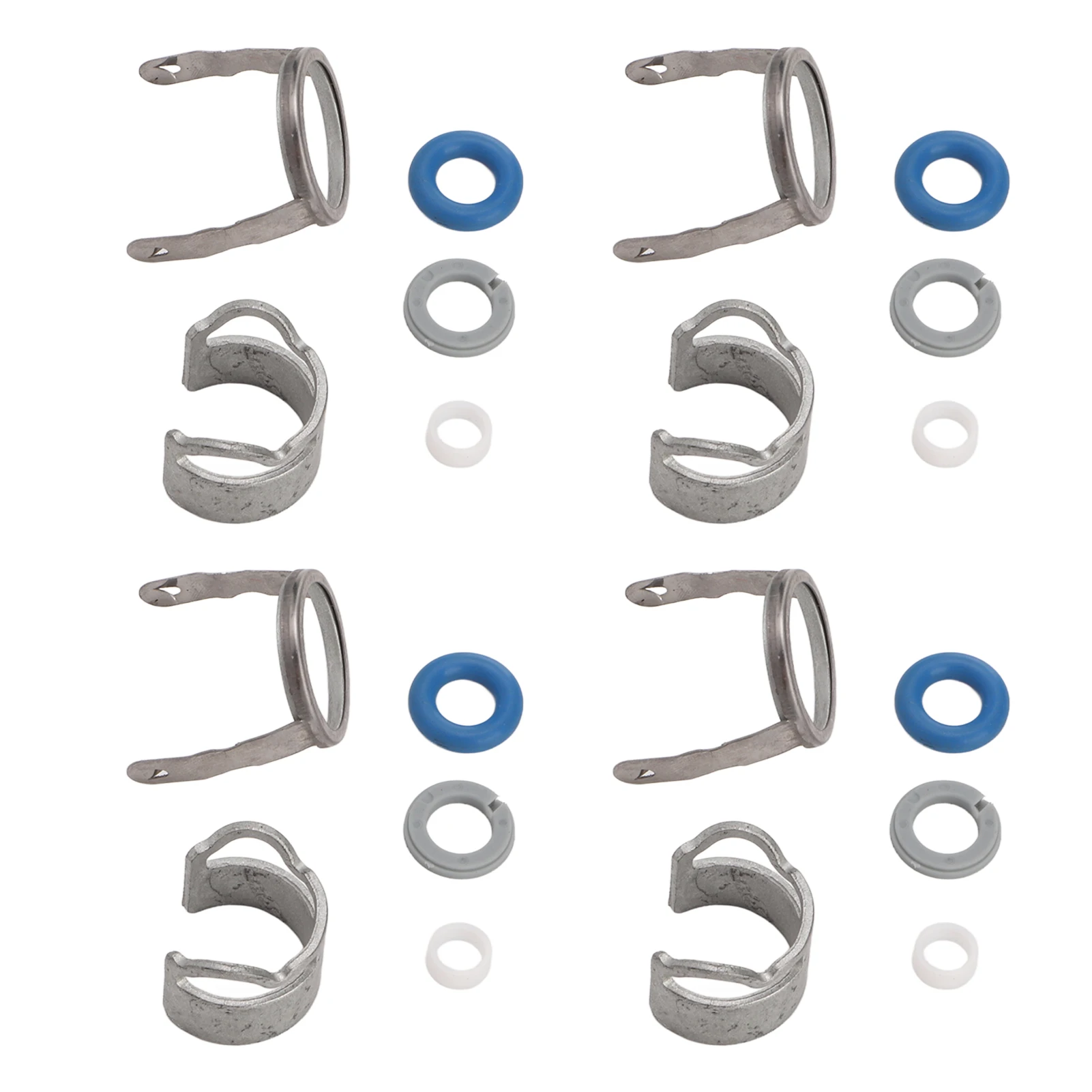 Car Fuel Injector Retaining Bracket O Ring Seal Kit 06D998907 for Audi A3 Hatchback A4 Saloon A6 Avant TT Roadster