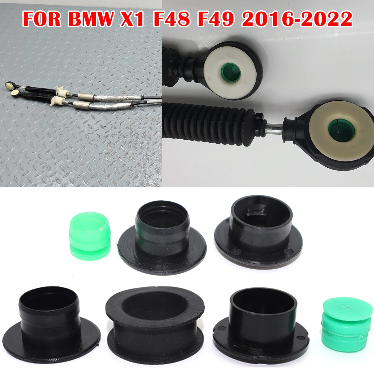 MT Gearbox Shift Cable Linkage Control Bushing Shifter Lever Selector Connect Accessories FOR BMW X1 F48 F49 2016 2017 2018-2022