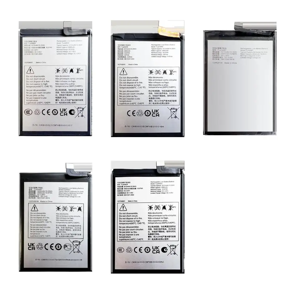 

Аккумулятор TLP048A7 TLP049C9 для Alcatel 5029D 20 SE 5029D 5029Y 5030D 5030Y t770h t770w t770y t773h t773w 30 Plus 5G 2022 Pro 4G