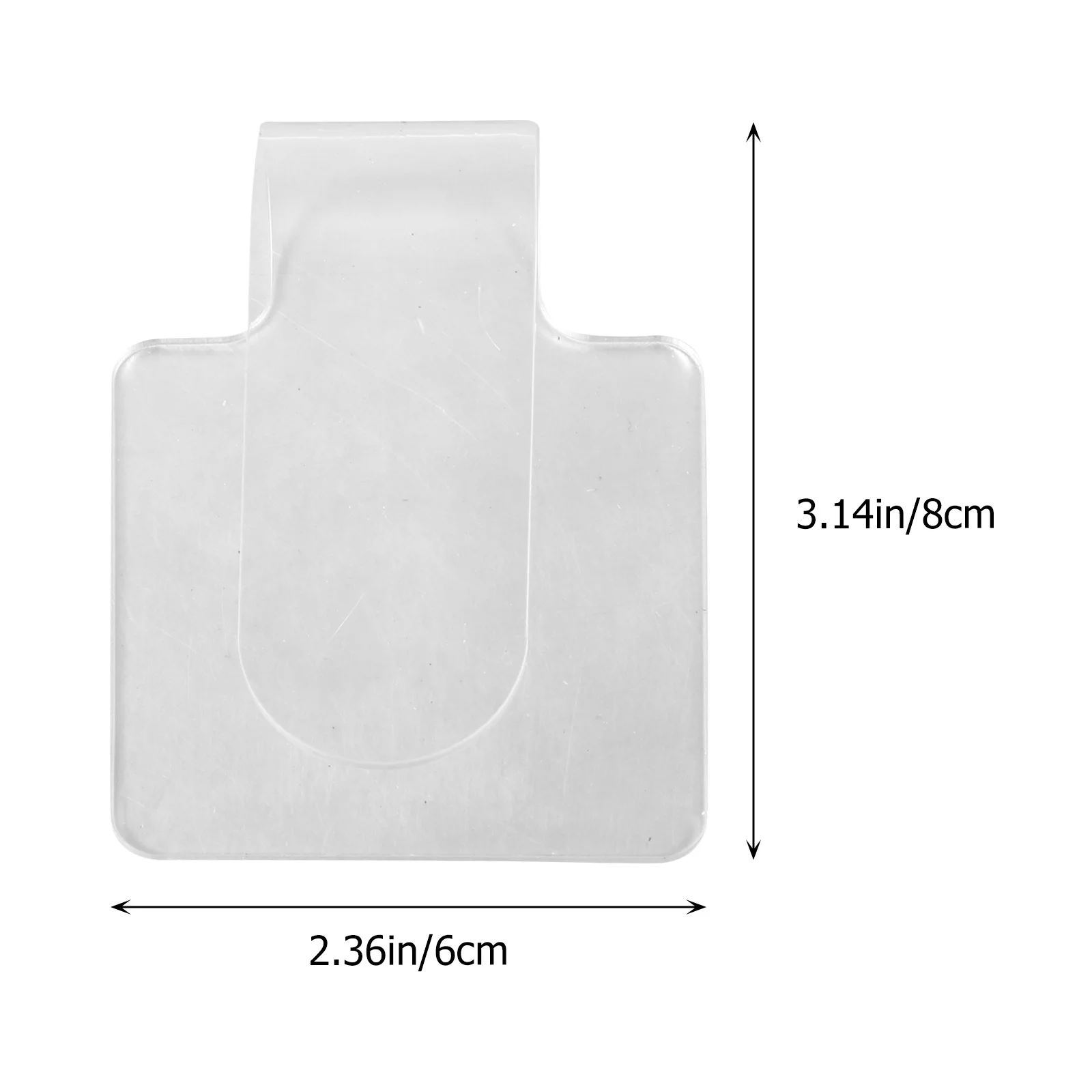 2 Stück Acryl-Make-up-Paletten, transparente Handpaletten für individuelle Foundation, Lippenstift, Farbmischung, Salon-Make-up